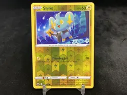 POKEMON TCG: SWSH - CROWN ZENITH SHINX 040/159 REVERSE HOLO COMMON - Image 1
