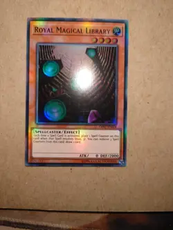 YuGiOh! Royal Magical Library OP07-EN004 Super Rare - Image 1
