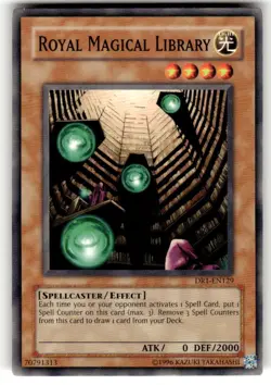 YUGIOH Royal Magical Library - DR1-EN129 - Unlimited - COMMON - Image 1