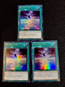 Sol And Luna (X3) RA02-EN068 Yugioh 1st Edition Ultra Rare - Image 1