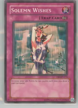 Yu-Gi-Oh Dark Beginning 1 Solemn Wishes #DB1-EN174 Near Mint or Better - Image 1
