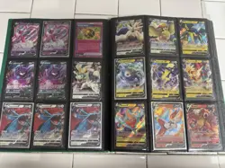 HUGE Pokemon Binder Card Collection WOTC Vintage Modern Full Art Vstar VMAX Lot - Image 3