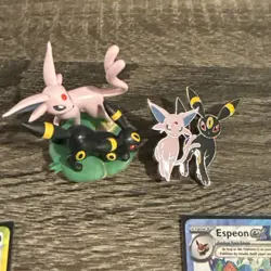 Prismatic Evolutions Premium Figure Collection Promo Cards Pin And Sleeves - Image 5