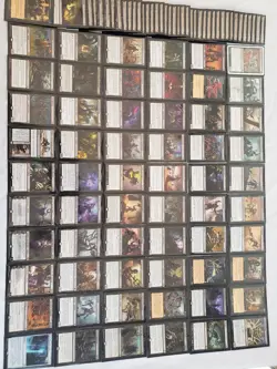 Zul Ashur, Lich Lord & Liliana ZOMBIES Mono Black Commander deck Magic 100 cards - Image 4