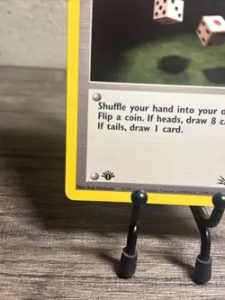 Pokemon Fossil Common Card - Trainer Gambler 60/62 Unlimited Edition-LP!! - Image 4