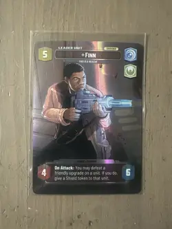 Finn, This Is A Rescue Showcase SHD-265 Star Wars Unlimited TCG, Foil - Image 1