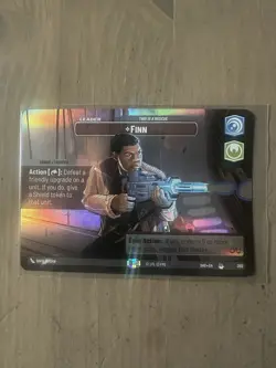 Finn, This Is A Rescue Showcase SHD-265 Star Wars Unlimited TCG, Foil - Image 2