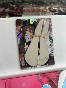 Hu Tao BSR Card Dream of Desire Anime Waifu CCG - Image 1