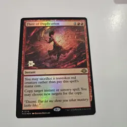 Flare of Duplication Prerelease Cards Foil Magic The Gathering MTG - Image 1