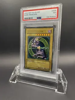 Dark Magician SDY-006 Starter Deck: Yugi Unlimited 2002 Yu-Gi-Oh! Card - PSA 7 - Image 1