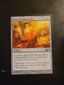 Elixir of Immortality 204 U Magic Core Set MTG 2013 (M13) Magic The Gathering LP - Image 1