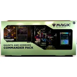 Magic: The Gathering HUANTS AND HORRORS COMMANDER PACK Duskmourn Miracle Worker - Image 1
