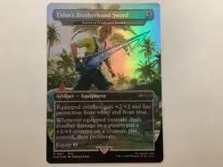 MTG SLD TIDUS’S BROTHERHOOD SWORD/SWORD OF TRUTH AND JUSTICE Foil NM (3160) - Image 1