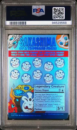 2024 Magic Gathering MTG Sakashima Thousand Faces Secret Lair #1541 PSA 10 #9568 - Image 2