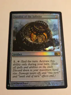 Sundial of the Infinite FOIL X1 M12 MTG The List Reprints - Image 1