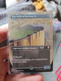 The Walls of Ba Sing Se (Borderless) #329 (NM) TLA Magic MTG - Image 1
