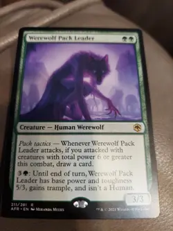 Werewolf Pack Leader Adventures in the Forgotten Realms Regular - Image 1