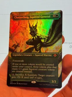 1X FOIL Chatterfang, Squirrel General BORDERLESS MINT MTG MH2 Modern Horizons 2 - Image 4