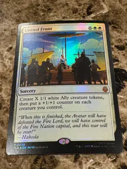 UNITED FRONT Magic MTG Avatar Foil - Image 1