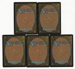 MTG - Unfinity - "Orbital" Full Art Basic Land Set - Non-foil - Near Mint - Image 2