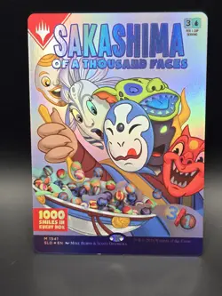 MTG - Sakashima of a Thousand Faces - RAINBOW FOIL - SLD 1541 - 3U - Mythic - NM - Image 1