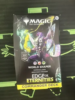 Magic the Gathering Edge of Eternities Commander Deck World Shaper, New Sealed - Image 1