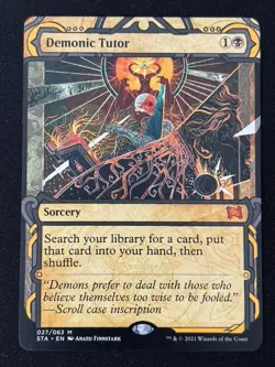 1x MTG Demonic Tutor - Strixhaven: Mystical Archives (STA) #27 - Magic - Image 1