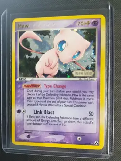 Mew 10/92 Legend Maker Reverse Holo Vintage Pokemon TCG Nintendo Stamped LP+/NM - Image 1