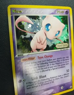 Mew 10/92 Legend Maker Reverse Holo Vintage Pokemon TCG Nintendo Stamped LP+/NM - Image 2
