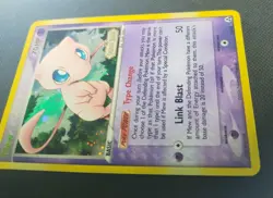 Mew 10/92 Legend Maker Reverse Holo Vintage Pokemon TCG Nintendo Stamped LP+/NM - Image 4