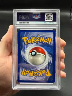 1999 Pokemon Fossil Gengar 5/62 Holo Rare 1st Edition PSA 7 NM Vintage WOTC - Image 3