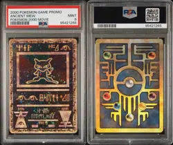 2000 Pokemon Ancient Mew Holo PSA 9 Movie Game Promo Double Swirl! *🌀🌀* - Image 2