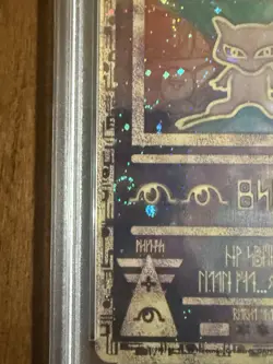 2000 Pokemon Ancient Mew Holo PSA 9 Movie Game Promo Double Swirl! *🌀🌀* - Image 4