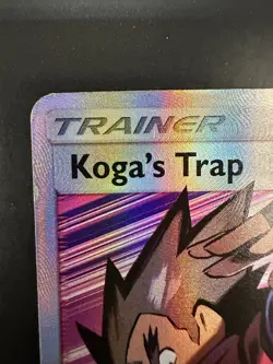 Koga Trap 211/214 Unbroken Bonds Full Art Ultra Rare Holo Pokemon Card - Image 2