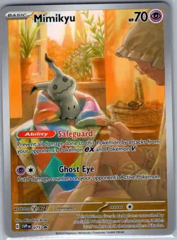 Mimikyu SVP 075 SV: Scarlet & Violet Promo Cards - Pokemon Card - NM - Image 1