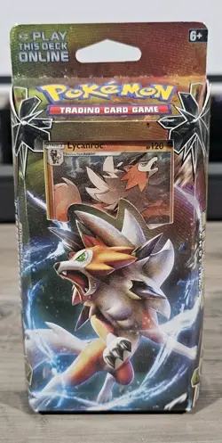 Pokemon TCG Twilight Rogue Theme Deck - Sun & Moon Forbidden Light Lycanroc - Image 1