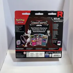 Pokemon TCG Team Rocket's Mewtwo ex League Battle Deck Sealed - Image 2