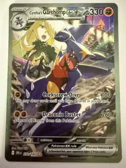 Pokemon TCG Cynthia's Garchomp EX 232/182 Destined Rivals. NM ???? - Image 3