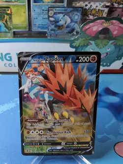 Galarian Zapdos V TG19/TG30 SWSH Astral Radiance Ultra Rare Pokemon NM - Image 1