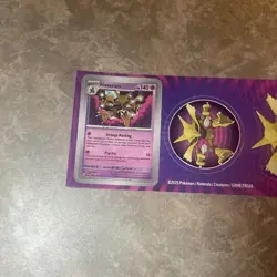 Pokemon Twilight Masquerade Alakazam 082/167 - Promo Sticker Set - Image 4