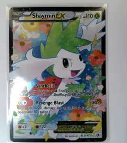Shaymin EX RC21/RC25 Star Pokemon TCG Radiant Collection Grass - Image 1