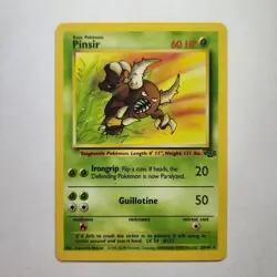 Pinsir 25/64 - Unlimited Rare - Pokemon TCG - Jungle - NM - Image 1