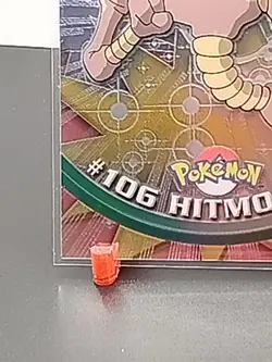 Hitmonlee #106 - SPECTRA 2000 Topps Chrome Pokemon TV Series 2 NM - Image 4