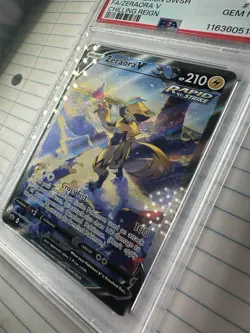 Pokemon SWSH Zeraora v 166/198 Alt Art Chilling Reign 2021 PSA 10 Gem Mint - Image 2