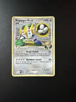 Pokemon Supreme Victors 9 Regigigas FB Cosmos Holo Rare - Image 1