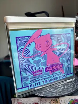 Fusion Strike Pokemon Center Sword & Shield Elite Trainer Box ETB Sealed W Case! - Image 1