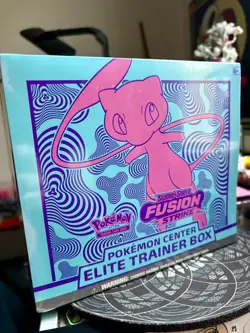 Fusion Strike Pokemon Center Sword & Shield Elite Trainer Box ETB Sealed W Case! - Image 2