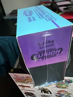 Fusion Strike Pokemon Center Sword & Shield Elite Trainer Box ETB Sealed W Case! - Image 3