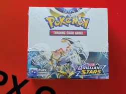 Sword & Shield Brilliant Stars Booster Box Pokemon TCG Factory Sealed - Image 1