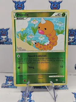 Weedle - 69/95 - Reverse Holo Pokemon Unleashed MP - Image 1